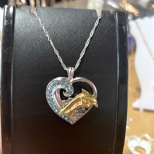 Beautiful dolphin necklace